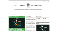 Desktop Screenshot of poppressinternational.com